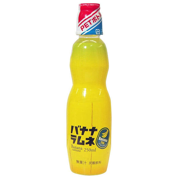木村飲料 バナナラムネ 250mlPET×30本入【日本出荷】
