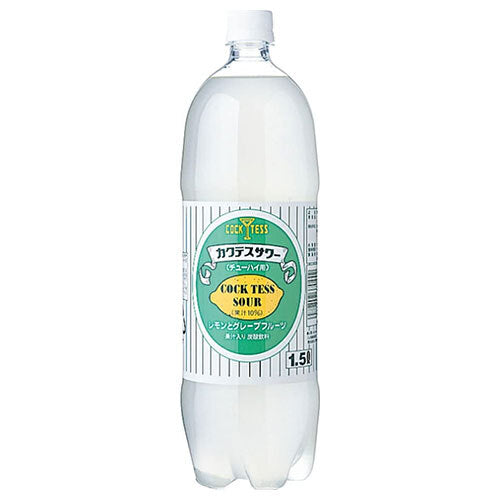 Kimura Beverage Cactus Lemon & Grapefruit Sour 1500ml PET x 8 bottles [Shipped in Japan]