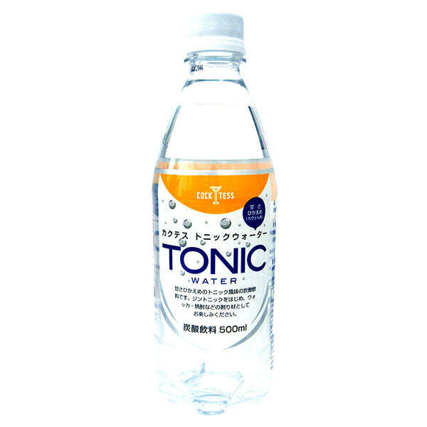 木村飲料 カクテス トニックウォーター 500mlPET×24本入【日本出荷】