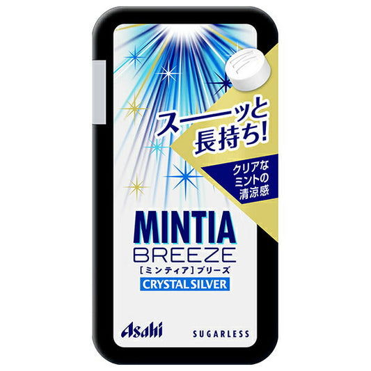 Asahi Group Foods Mintia Breeze Crystal Silver 30 pieces x 8 pieces [Shipped in Japan]