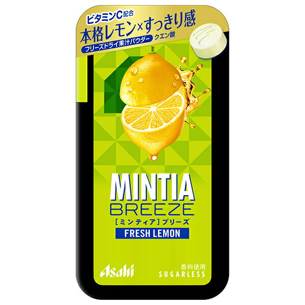 Asahi Group Foods Mintia Breeze Fresh Lemon, 30 capsules x 8 packs [Ships from Japan] 