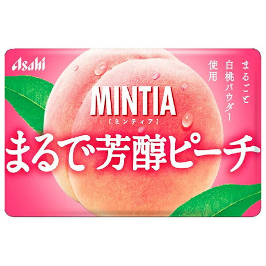 Asahi Group Foods Mintia Mellow Peach 50 pieces x 10 pieces [Shipped in Japan]