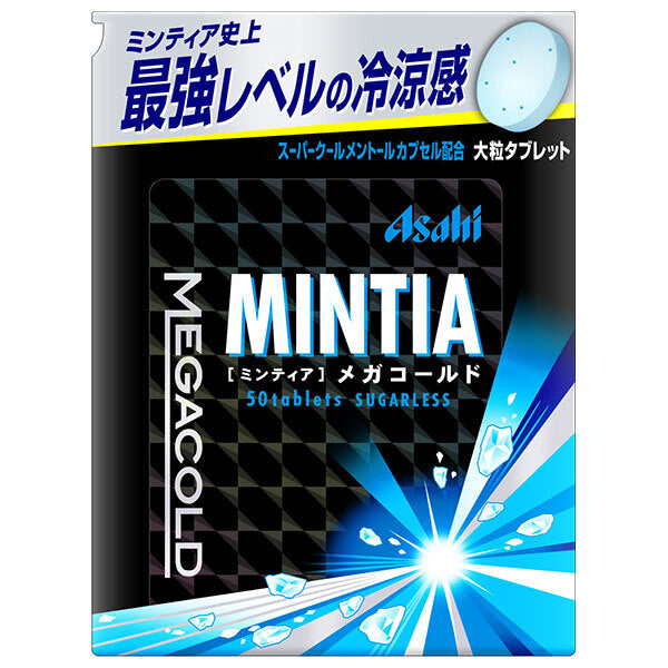 Asahi Group Foods Mintia Mega Cold 50 tablets x 4 pieces [shipped in Japan]