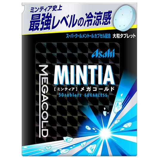 Asahi Group Foods Mintia Mega Cold 50 tablets x 4 pieces [shipped in Japan]