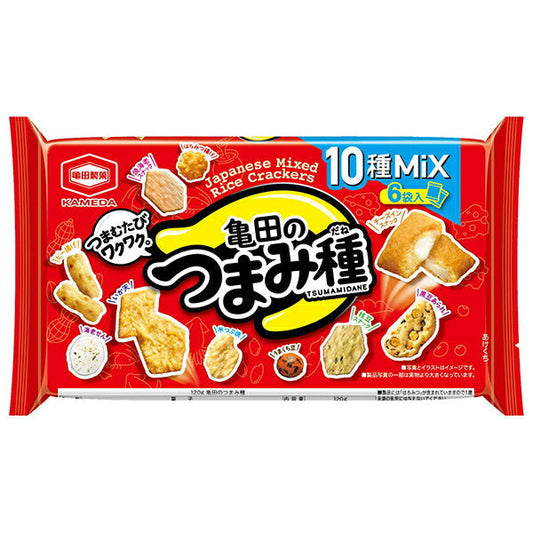 亀田製菓 亀田のつまみ種 120g×12袋入【日本出荷】