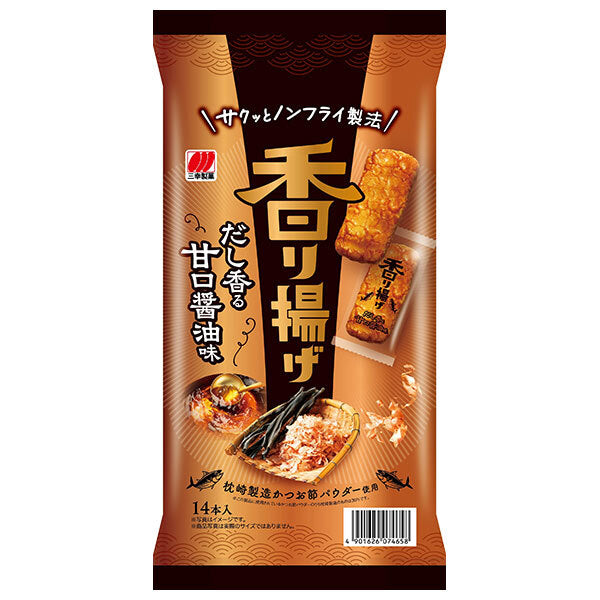 Sanko Seika Kaoriage Sweet Soy Sauce Flavor 14 bottles x 12 bags [Shipped in Japan]