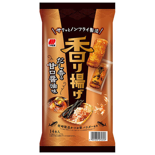 Sanko Seika Kaoriage Sweet Soy Sauce Flavor 14 bottles x 12 bags [Shipped in Japan]