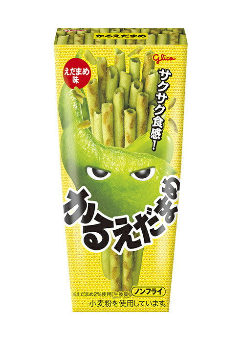 江崎グリコ かるえだまめ (えだまめ味) 36g×10箱入【日本出荷】