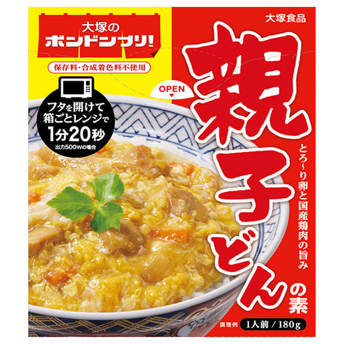 Otsuka Foods Otsuka's Bondonburi! Parent and child donnomoto 180g x 30 pieces [shipped in Japan]