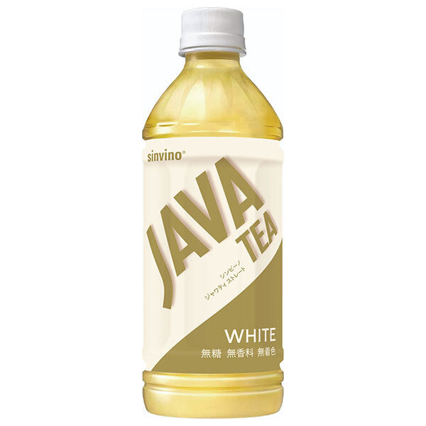 Otsuka Foods Sinvino JAVA TEA Straight White 500ml PET Bottles x 24 [Ships from Japan]