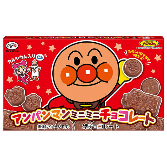 不二家 アンパンマン ミニミニチョコレート 15粒×10箱入【日本出荷】