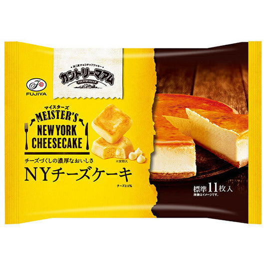 Fujiya Country Ma'am Meisters NY Cheesecake 107g x 18 bags [Shipped in Japan]