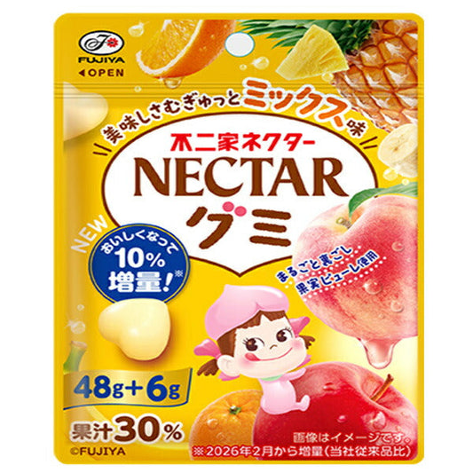 Fujiya Nectar Gummy Mix 54g x 10 pieces [Shipped in Japan]