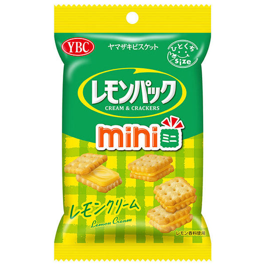 ヤマザキビスケット レモンパック ミニ 40g×10袋入【日本出荷】