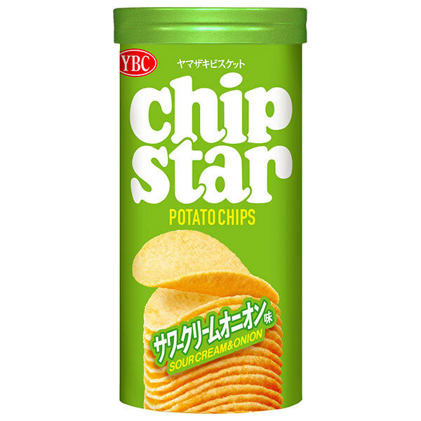 Yamazaki Biscuit Chip Star S, Sour Cream and Onion Flavor, 45g x 8 pieces [Ships from Japan] 