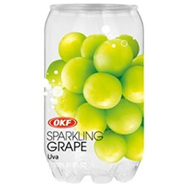 Lead Off Japan OKF Clear Sparkling Grape 350ml plastic bottle x 24 bottles [shipped in Japan]