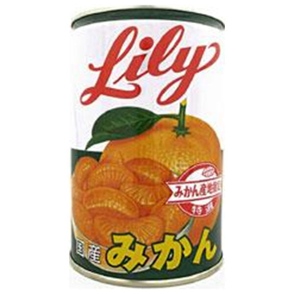 リリーコーポレーション Lily リリーのみかん4号缶 425g×12個入【日本出荷】