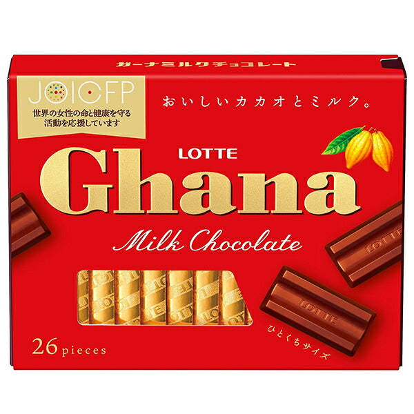 ロッテ ガーナ ミルク エクセレント 119g×6箱入【日本出荷】