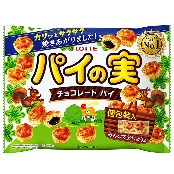 ロッテ パイの実 シェアパック 124g×18袋入【日本出荷】