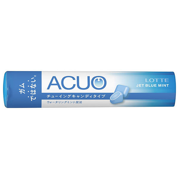 ロッテ ACUO(アクオ) ジェットブルーミント チューイングキャンディタイプ 32g×10個入【日本出荷】