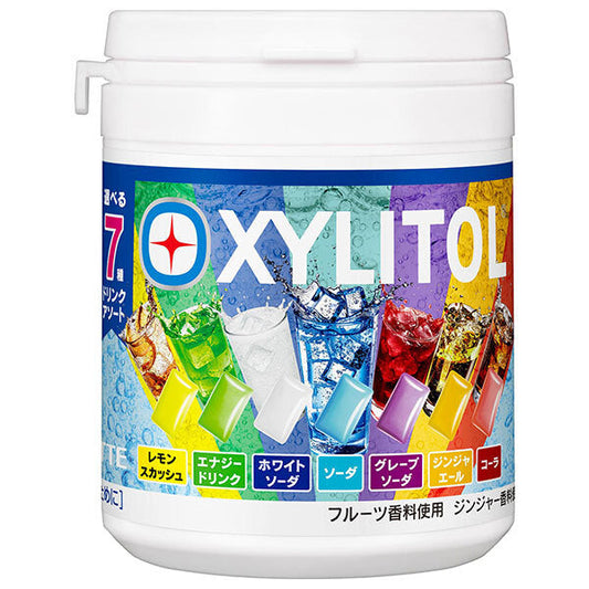 Lotte xylitol gum 7 types assorted bottles drink 133g x 6 pieces [shipped in Japan]