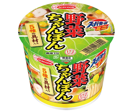 Acecook Super Cup Mini Vegetable Champon 42g x 12 pieces [Shipped in Japan]