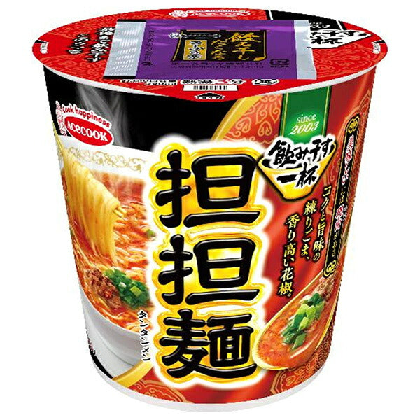 Acecook Nomihosu Ippai Tantanmen Spicy Sesame Noodles 69g x 12 [Ships from Japan]