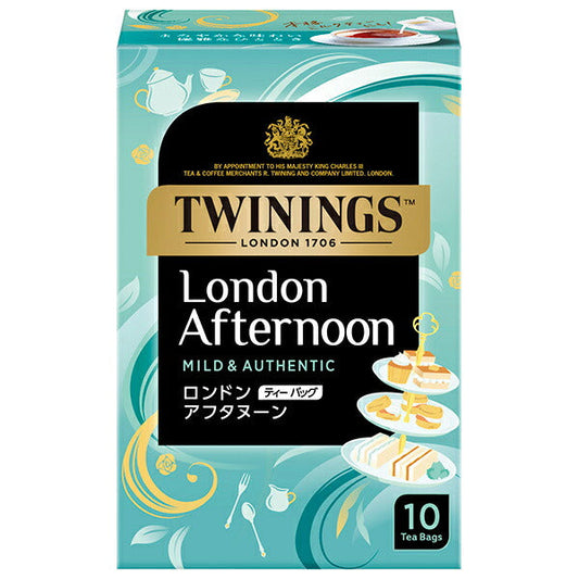 Kataoka Bussan Twinings London Afternoon (2g x 10 bags) x 4 packs [Ships from Japan] 