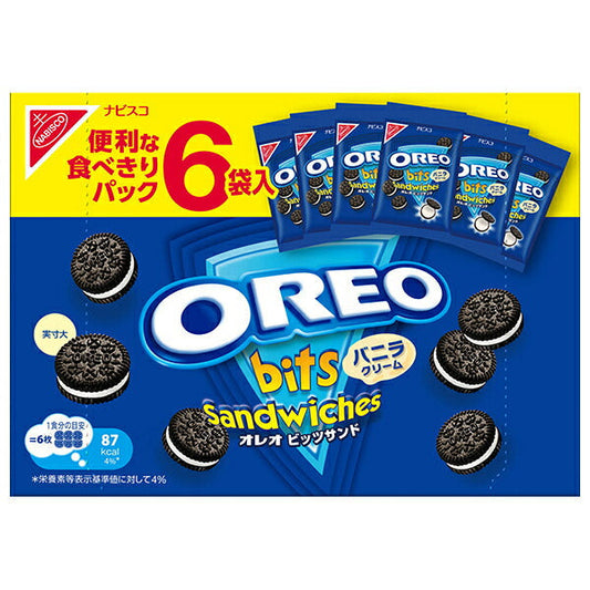 モンデリーズ ジャパン オレオ ビッツサンド バニラクリーム 102g×12袋入【日本出荷】