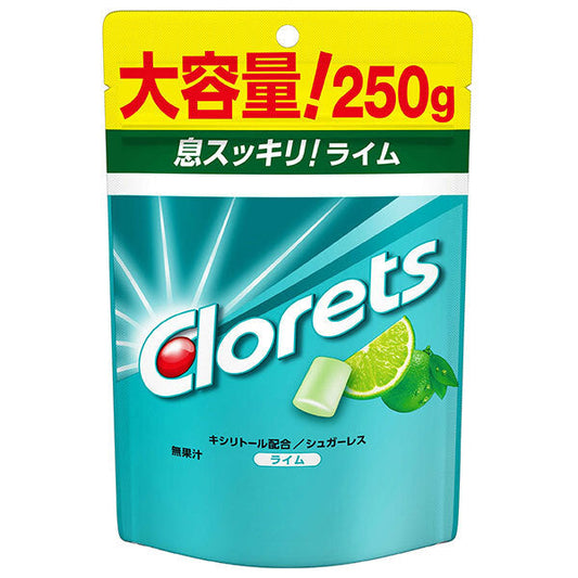 Mondelez Japan Clorets XP Lime Stand Pouch 250g x 6 pieces [Shipped in Japan]