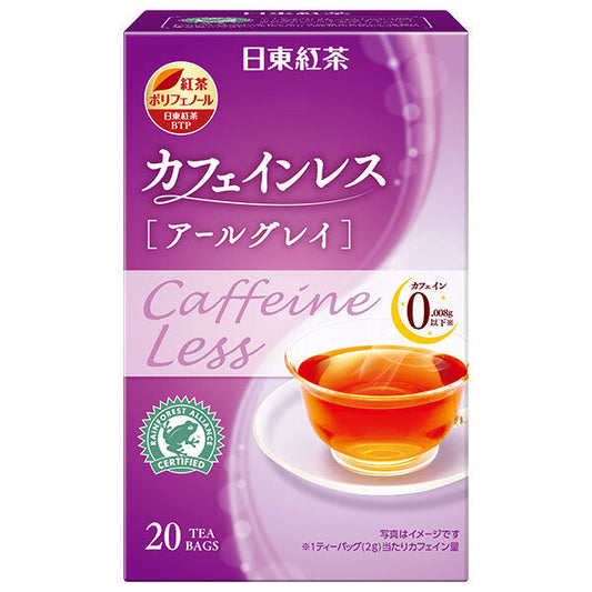 三井農林 日東紅茶 カフェインレスTB アールグレイ (2g×20袋)×48箱入【日本出荷】
