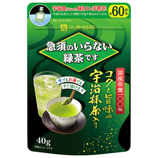三井農林 三井銘茶 急須のいらない緑茶です 40g×24(6×4)袋入【日本出荷】