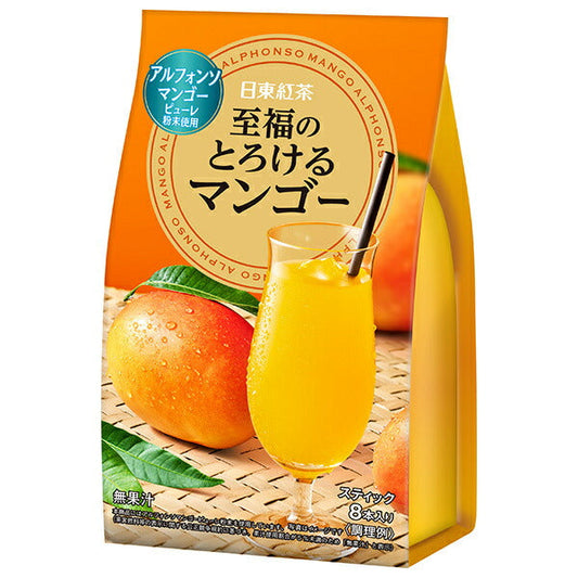 三井農林 日東紅茶 至福のとろけるマンゴー (10g×8本)×24(6×4)個入【日本出荷】