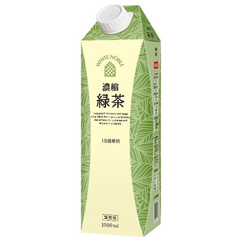 Mitsui Norin White Noble Concentrated Green Tea 1L paper pack x 6 pieces [shipped in Japan]