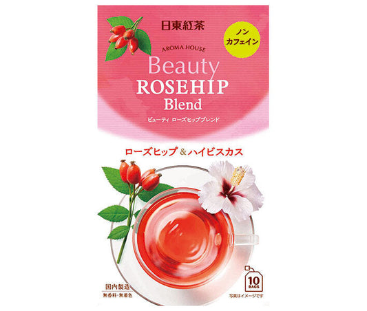 Mitsui Norin Nitto Black Tea Aroma House Beauty Rosehip (2g x 10 bags) x 36 boxes [shipped in Japan]