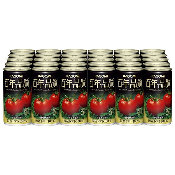 Kagome Centennial Quality Tomato Juice 190g can x 30 pieces [Shipped in Japan]