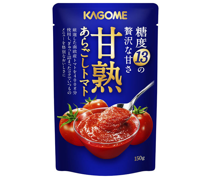 Kagome Sweet Ripe Grated Tomatoes 150g x 30 packs [Ships from Japan] 
