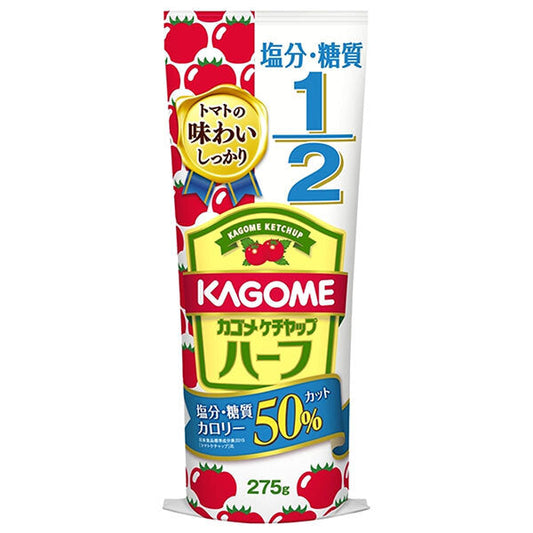 Kagome Ketchup Half, 275g x 30 bottles [Ships from Japan] 
