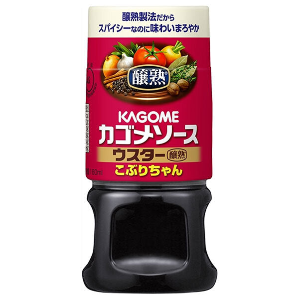 Kagome Koburi-chan Worcestershire Sauce, 160ml x 30 bottles [Ships from Japan] 