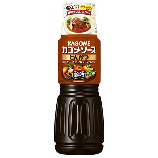 Kagome Tonkatsu Sauce, 500ml x 20 bottles [Ships from Japan] 