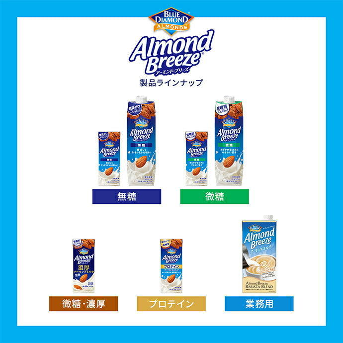 Kagome Almond Breeze Protein 200ml paper pack x 24 pieces [shipped in Japan]