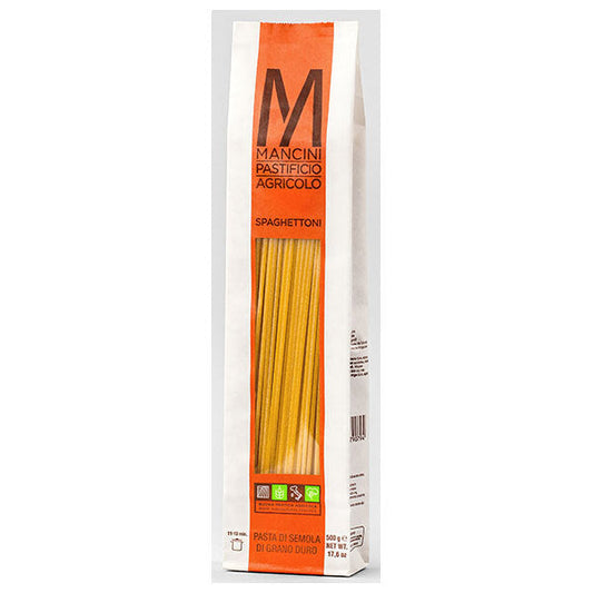 Monte Bussan Mancini Spaghettoni 2.4mm 500g x 12 bags [shipped in Japan]