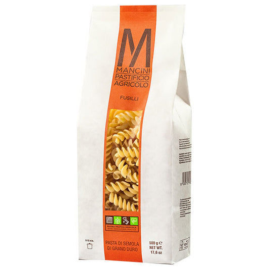 Monte Bussan Mancini Fusilli 500g x 12 bags [shipped in Japan]