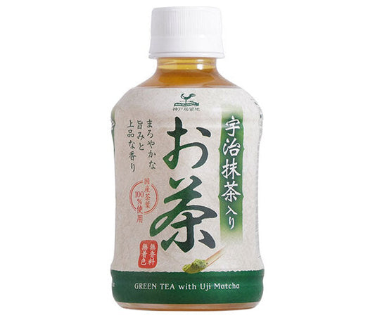 Tominaga Trading Kobe Foreign Settlement Uji Matcha Tea, 280ml PET Bottles x 24 Bottles [Ships from Japan] 