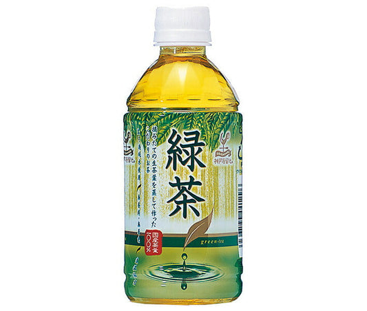 Tominaga Trading Kobe Foreign Settlement Green Tea, 350ml PET Bottles x 24 [Ships from Japan] 