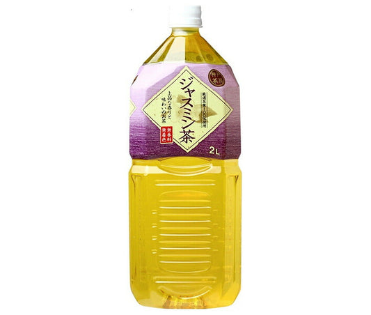 Tominaga Trading Kobe Sabo Jasmine Tea, 2L PET Bottle x 6 [Ships from Japan] 