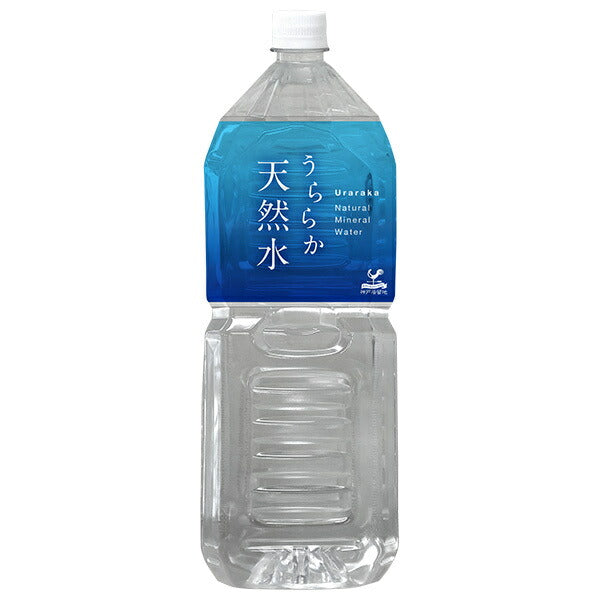 Tominaga Trading Kobe Settlement Uraraka Natural Water 2LPET x 6 bottles [Shipped in Japan]