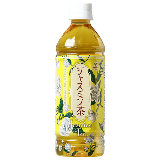 Tominaga Trading Kobe Foreign Settlement Jasmine Tea, 500ml PET Bottles x 24 [Ships from Japan]