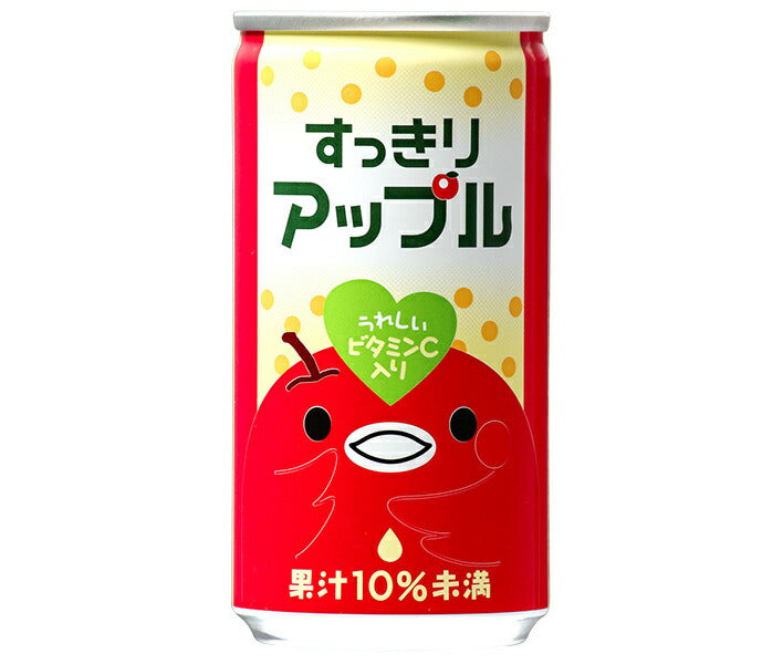 Tominaga Trading Kobe Foreign Settlement Refreshing Apple, 185g Can x 30 Cans [Ships from Japan] 