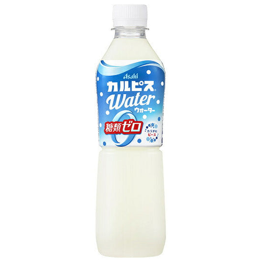 Asahi Calpis Water, Sugar-Free, 500ml PET Bottles x 24 [Ships from Japan] 
